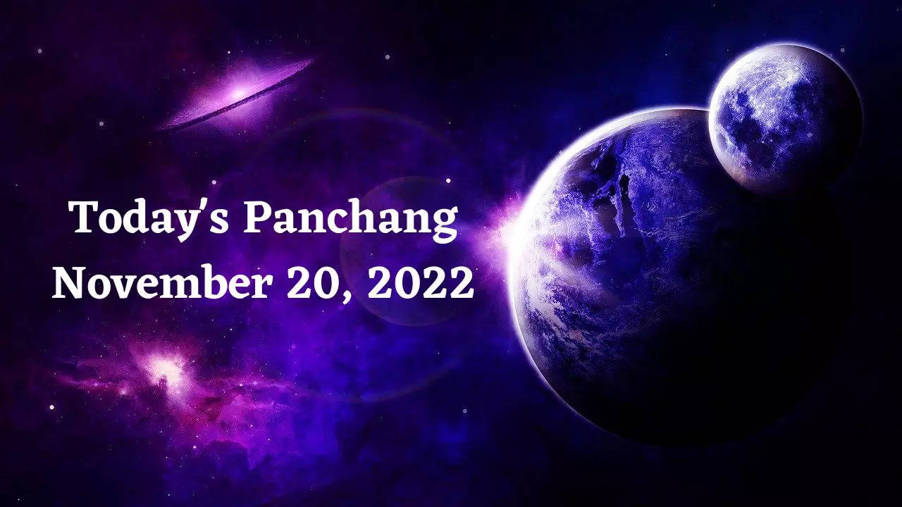 Today's Panchang November 20, 2022