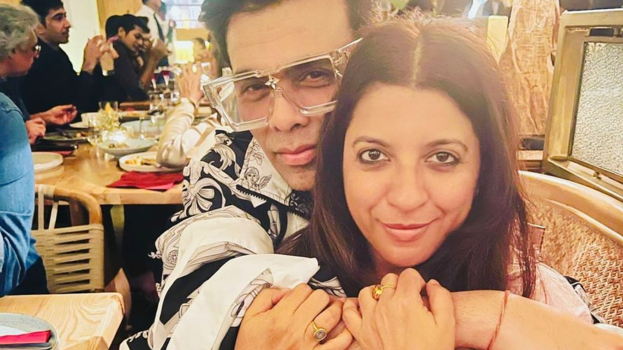 Karan Johar shares adorable pic with Zoya Akhtar