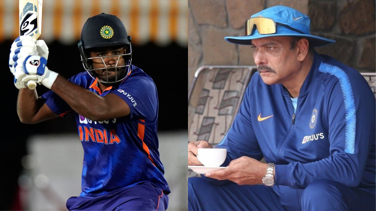 Sanju Samson, Ravi Shastri