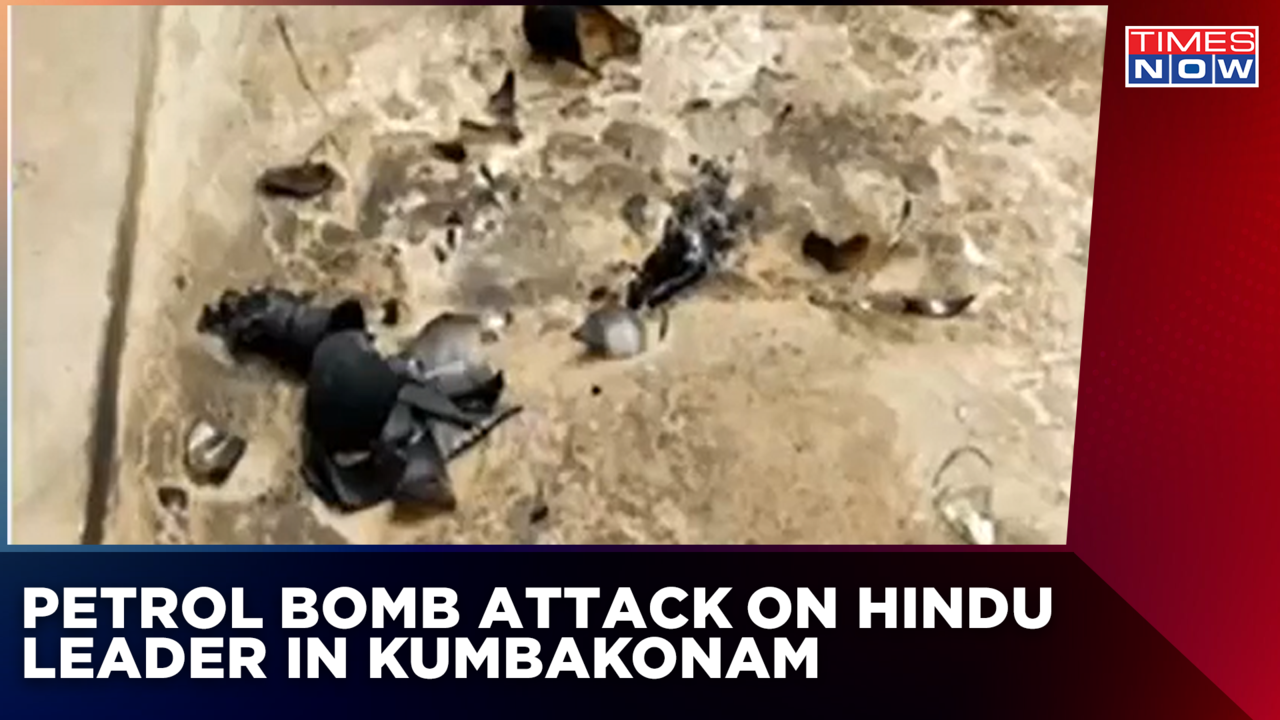 Petrol Bomb Hurled At Outside The Residence Of Hindu Leader In