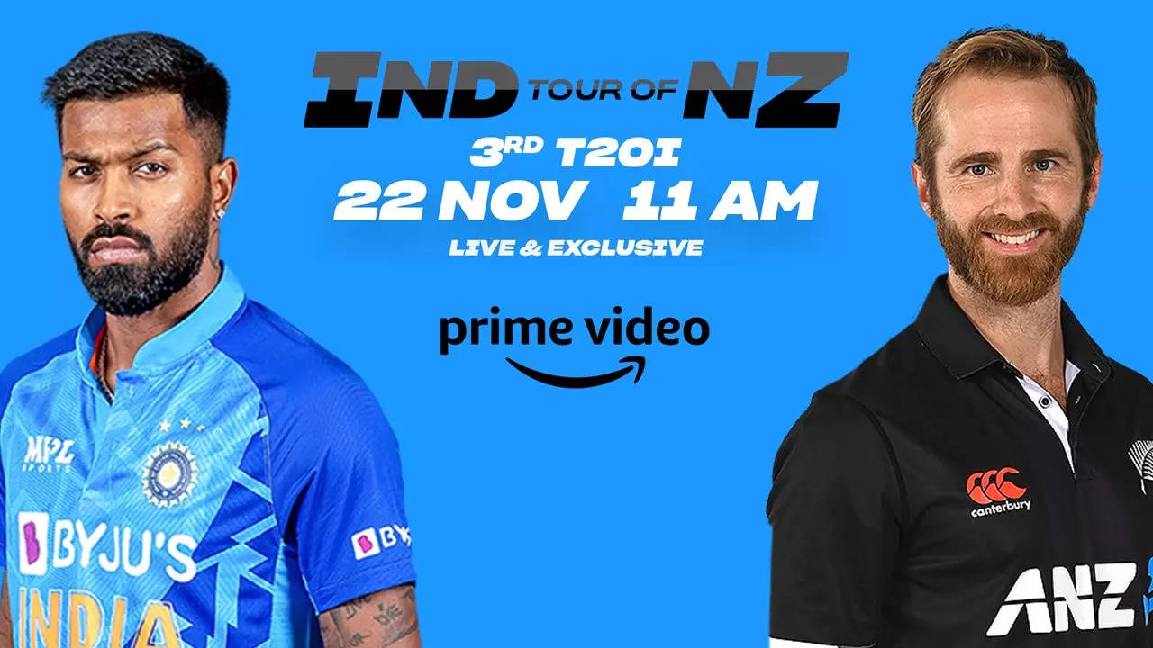 IND vs NZ 3rd T20 Match Live Streaming Online How to watch Free India vs New Zealand T20 cricket Match DD Sports, Amazon Prime Video Technology and Science News, Times Now