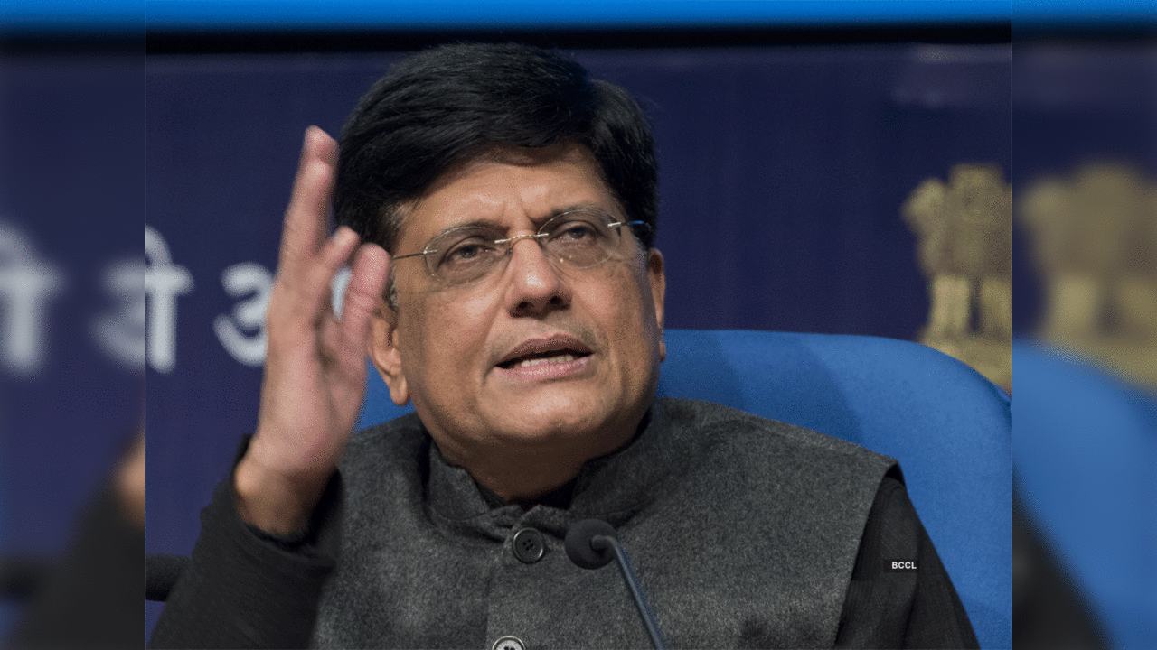 Commerce and industry minister Piyush Goyal. (File photo)