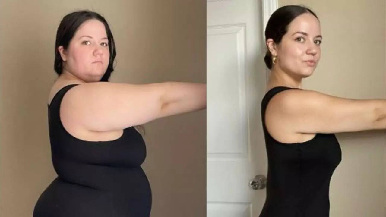 US woman's Weight Loss Transformation