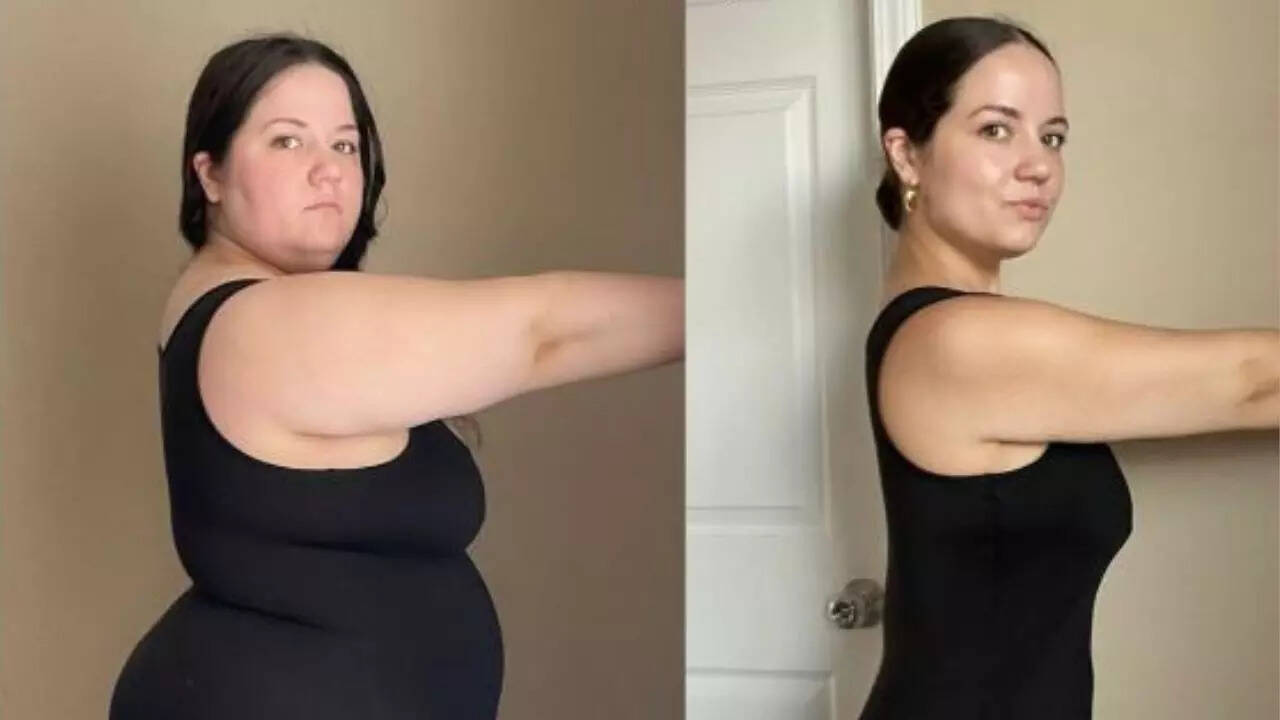 Before-and-After Weight-Loss Photos Contrast Woman's New Body With the Old  - ABC News