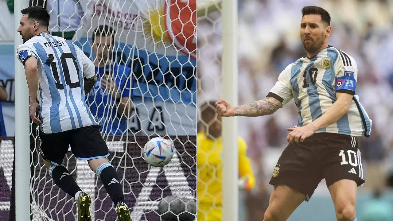 WATCH Lionel Messi scores Argentinas first goal in FIFA World Cup 2022 with a cool penalty kick Football News, Times Now