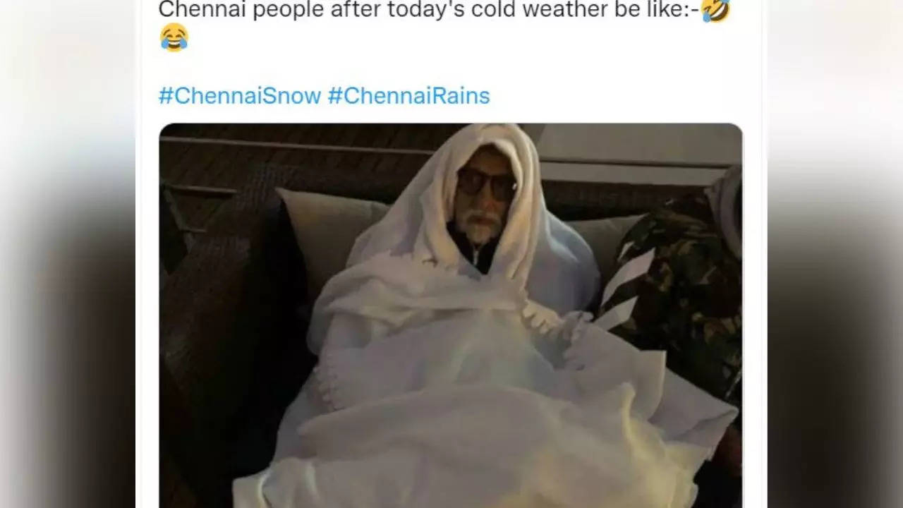 Chennai snowfall memes