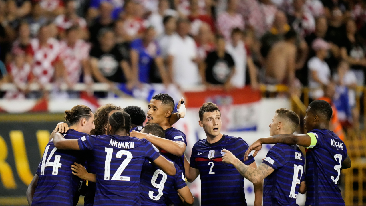 France football team-AP