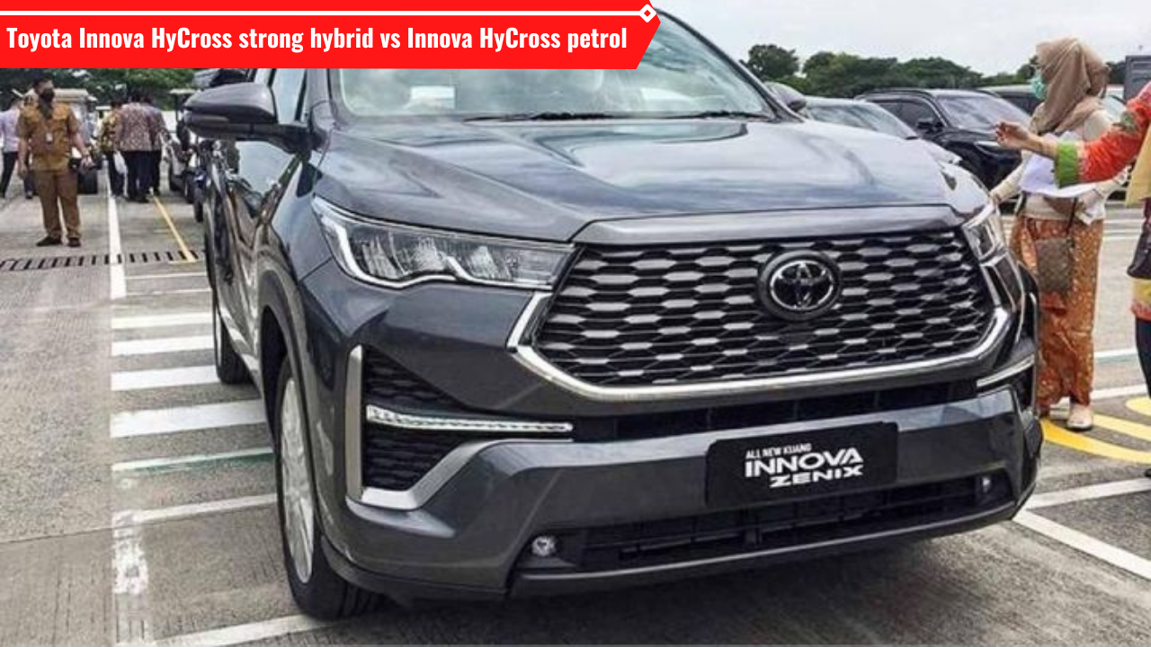 The Toyota Innova HyCross unveiled in Indonesia