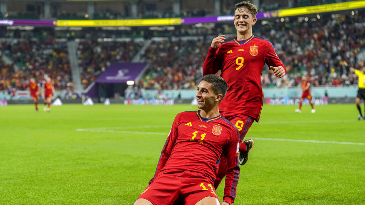 Spain thrash Costa Rica 7-0 in World Cup opener | Football News, Times Now