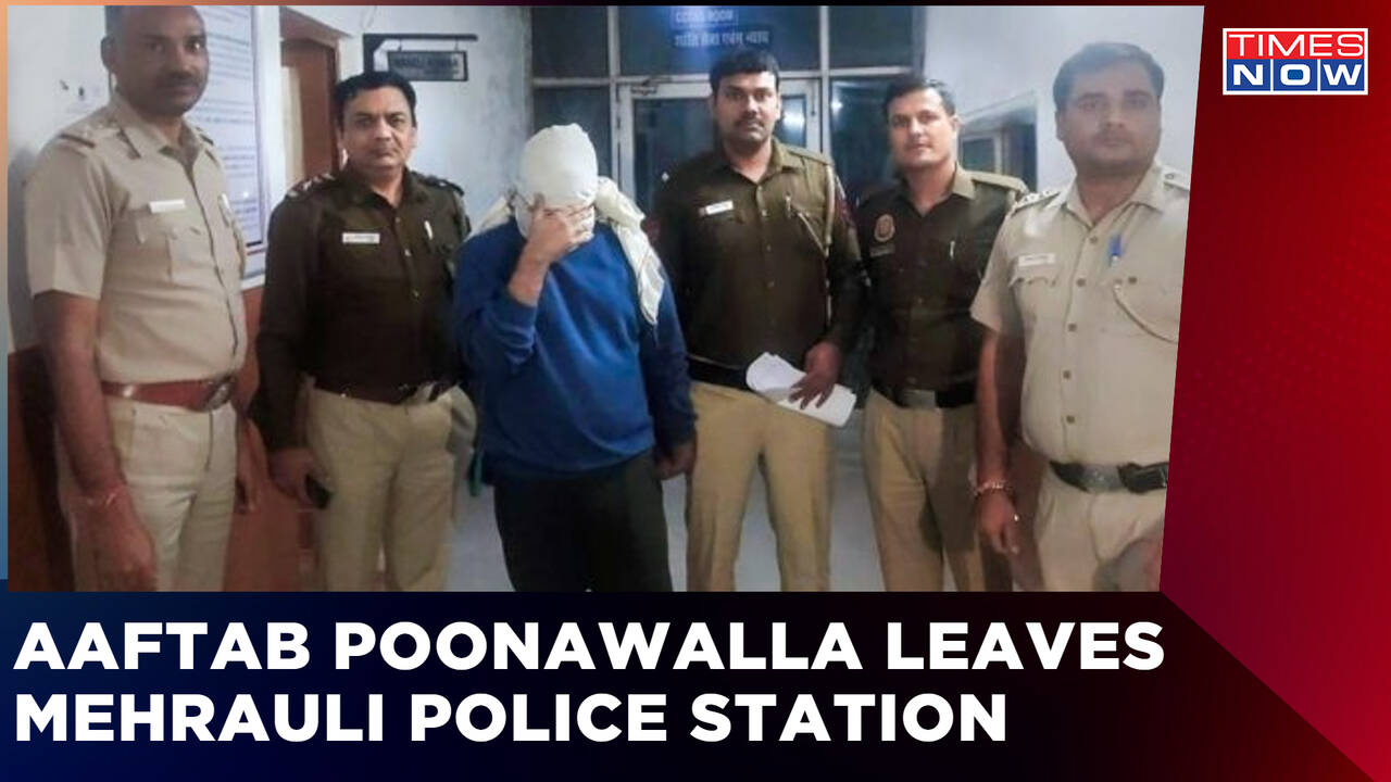Aaftab Poonawalla Leaves Mehrauli Police Station Shraddha Victim Of