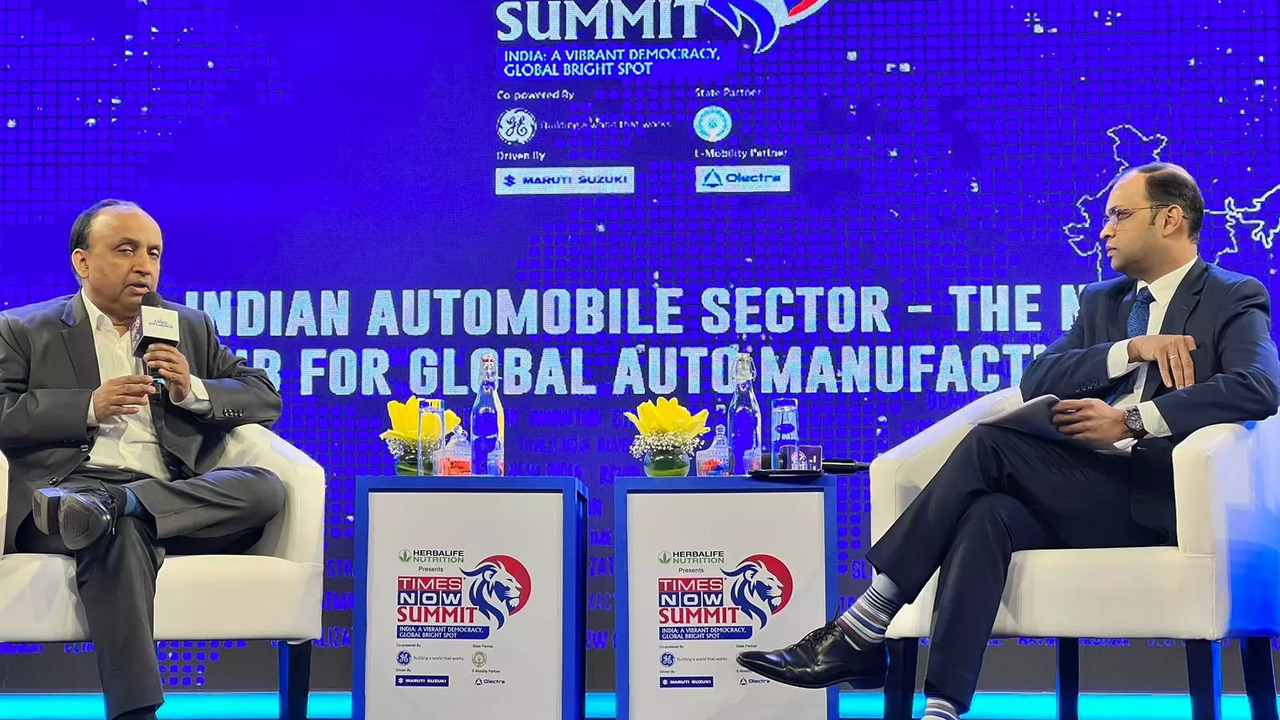 Times Now Summit: Shashank Srivastava, Executive Director at Maruti Suzuki India Ltd