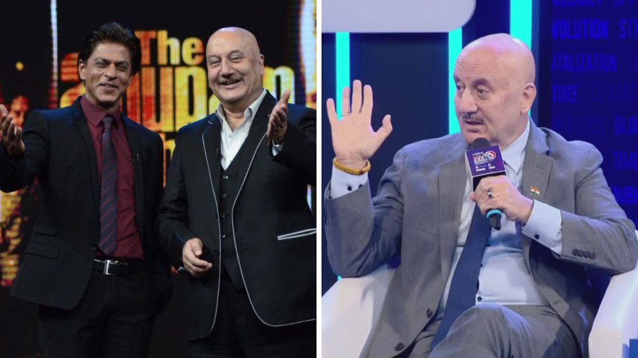 Times Now Summit 2022: Anupam Kher calls one Shah Rukh Khan film a game-changer