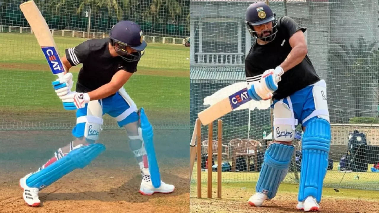 Rohit Sharma starts training