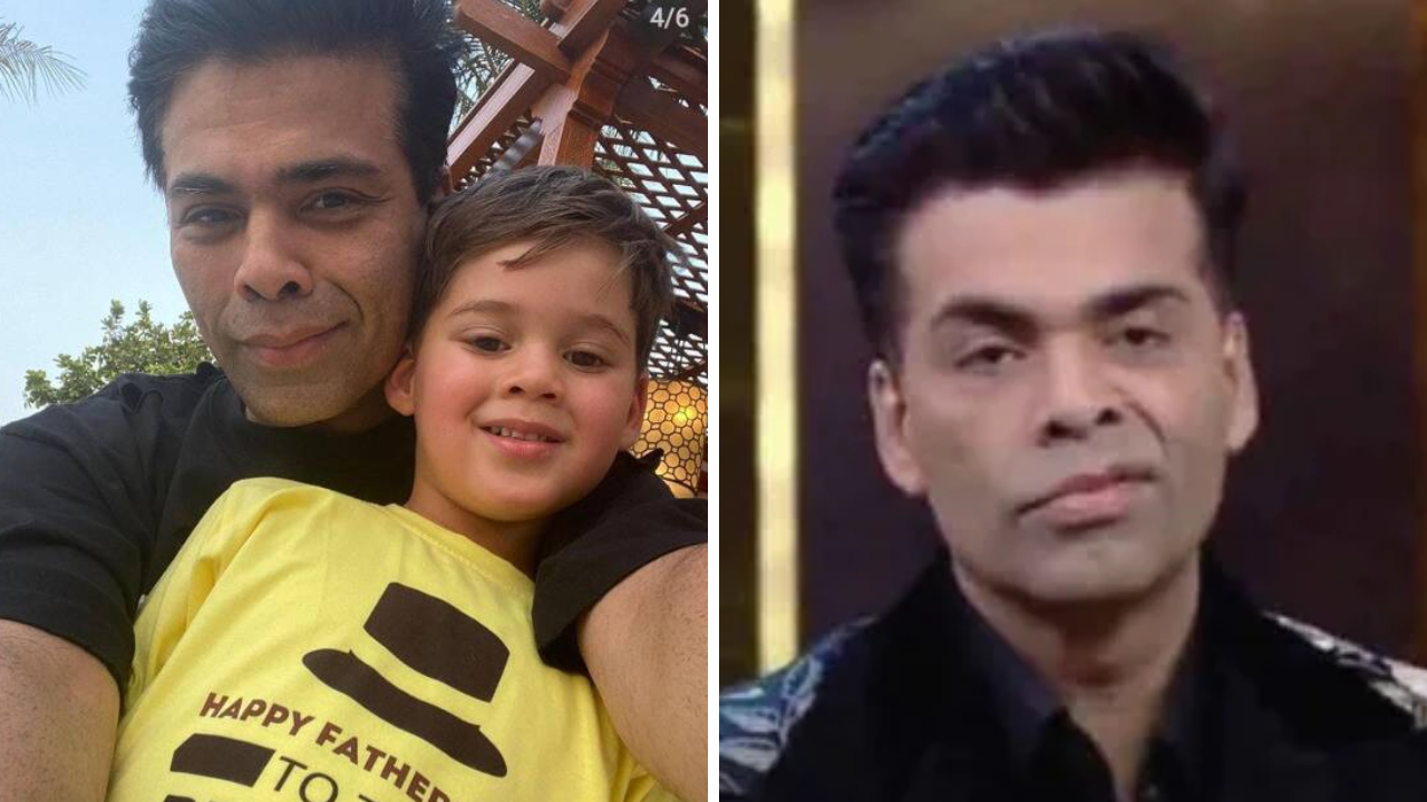 Karan Johar reviews his personality after son's comment 