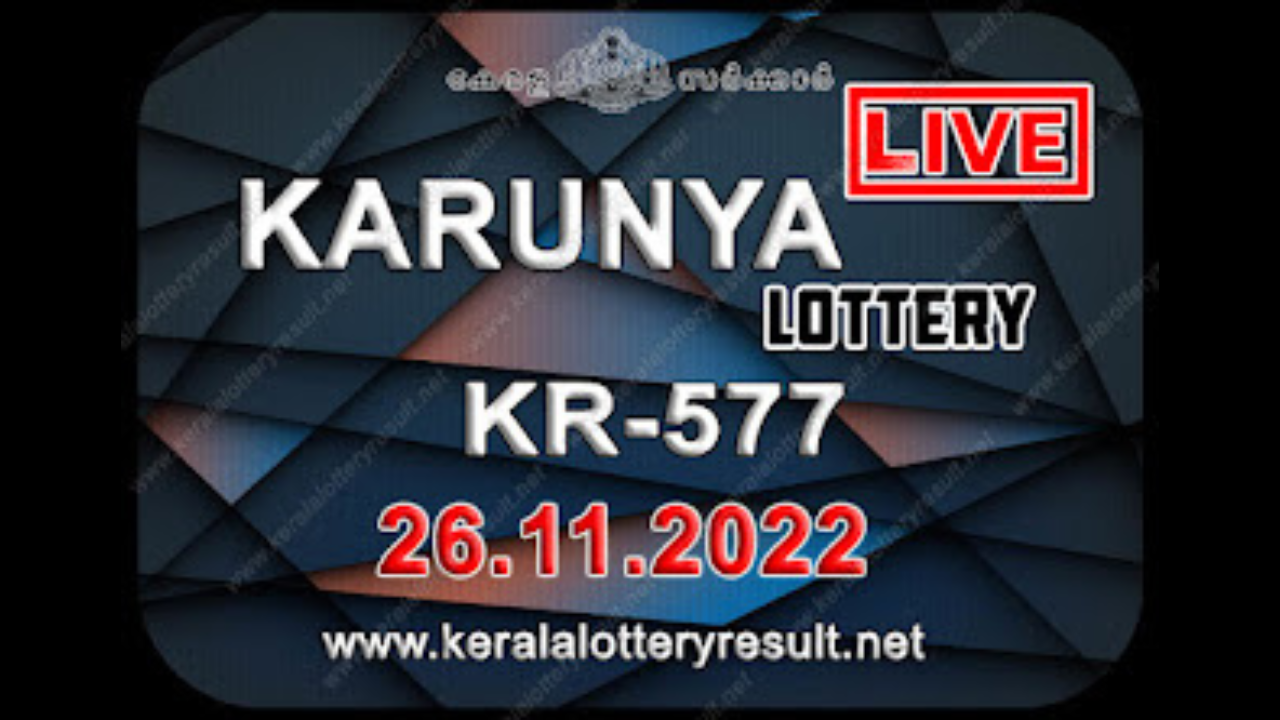 Karunya KR-577 lottery result