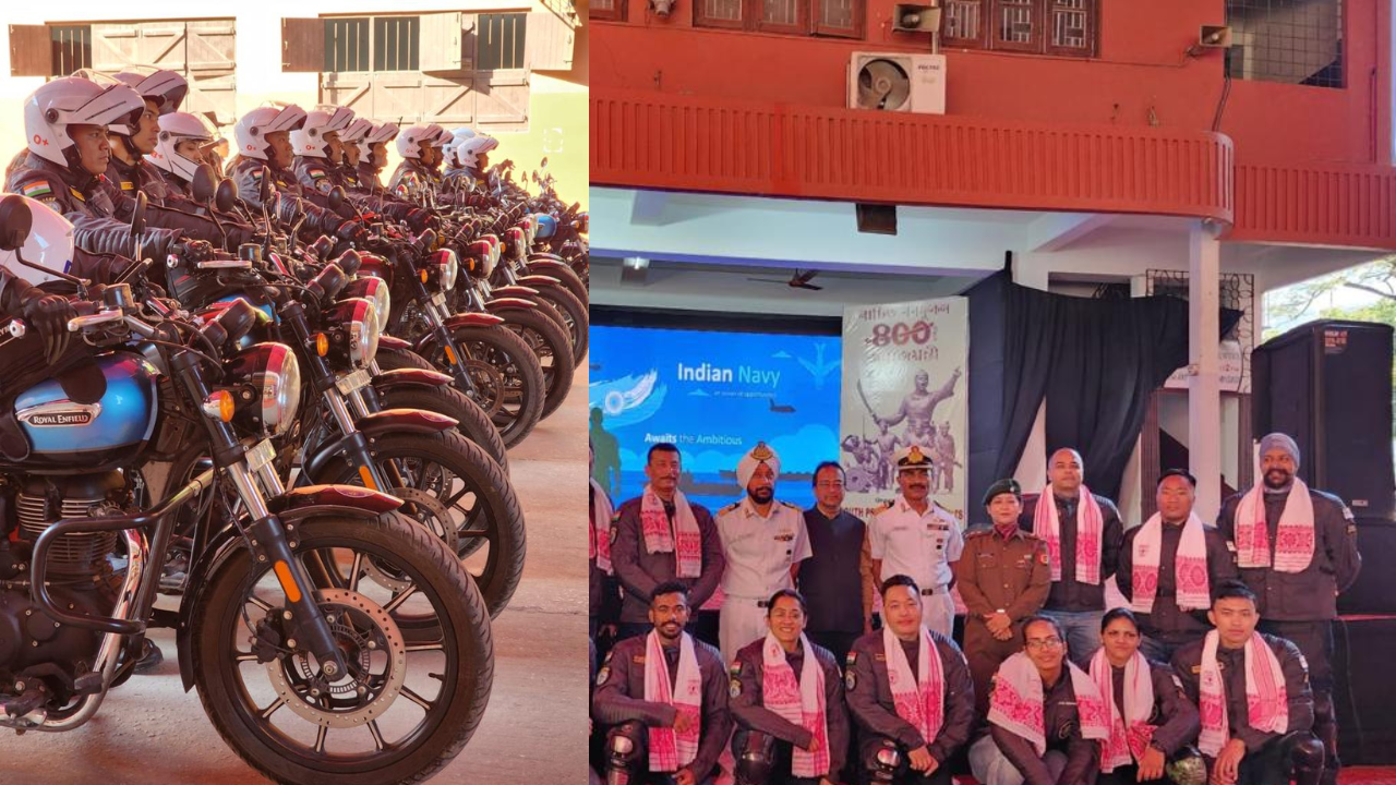 Navy team embarks on motorcycle expedition in NE