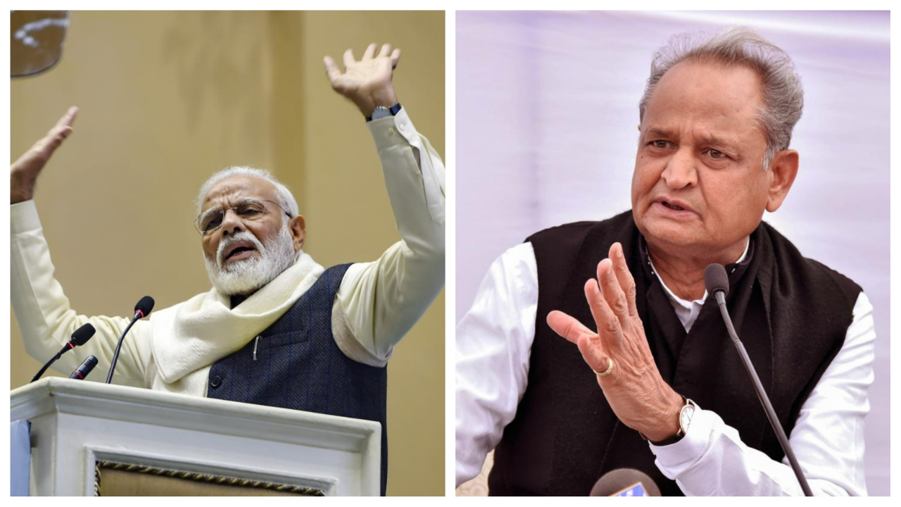 PM Modi, Ashok Gehlot