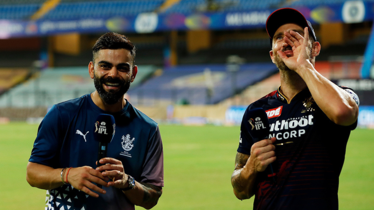 Virat Kohli, Faf du Plessis