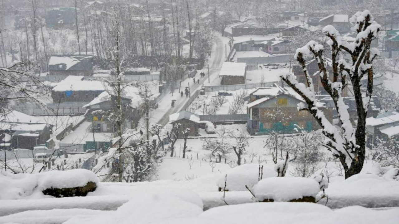 Srinagar during winters (File Photo)