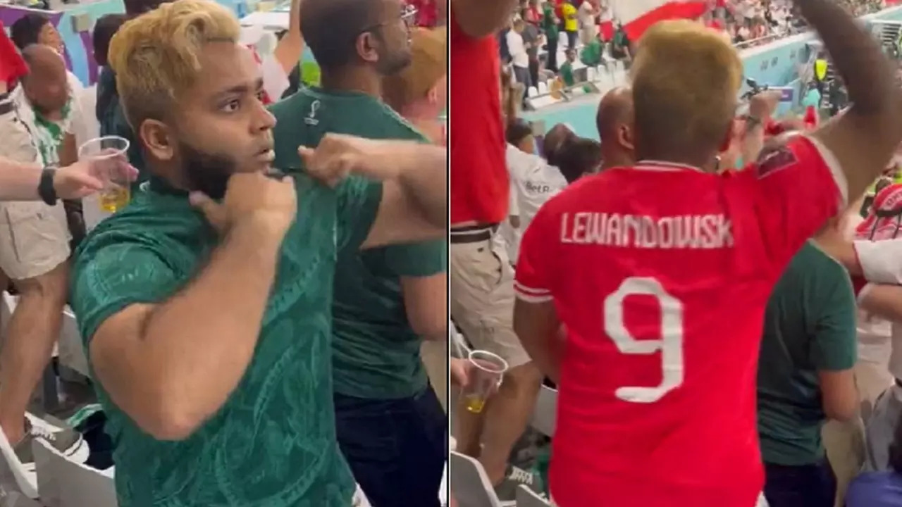 Saudi Arabia fan vs Poland