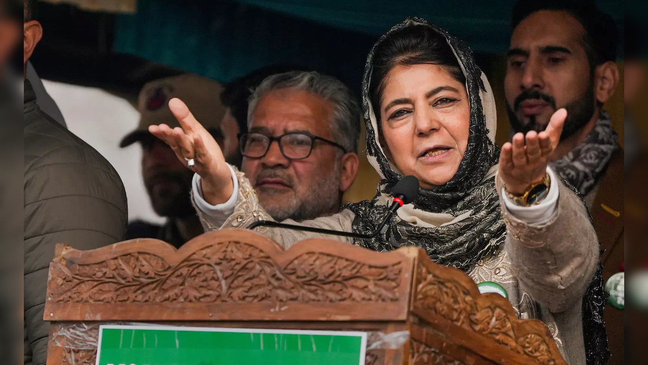 Peoples Democratic Party (PDP) President Mehbooba Mufti