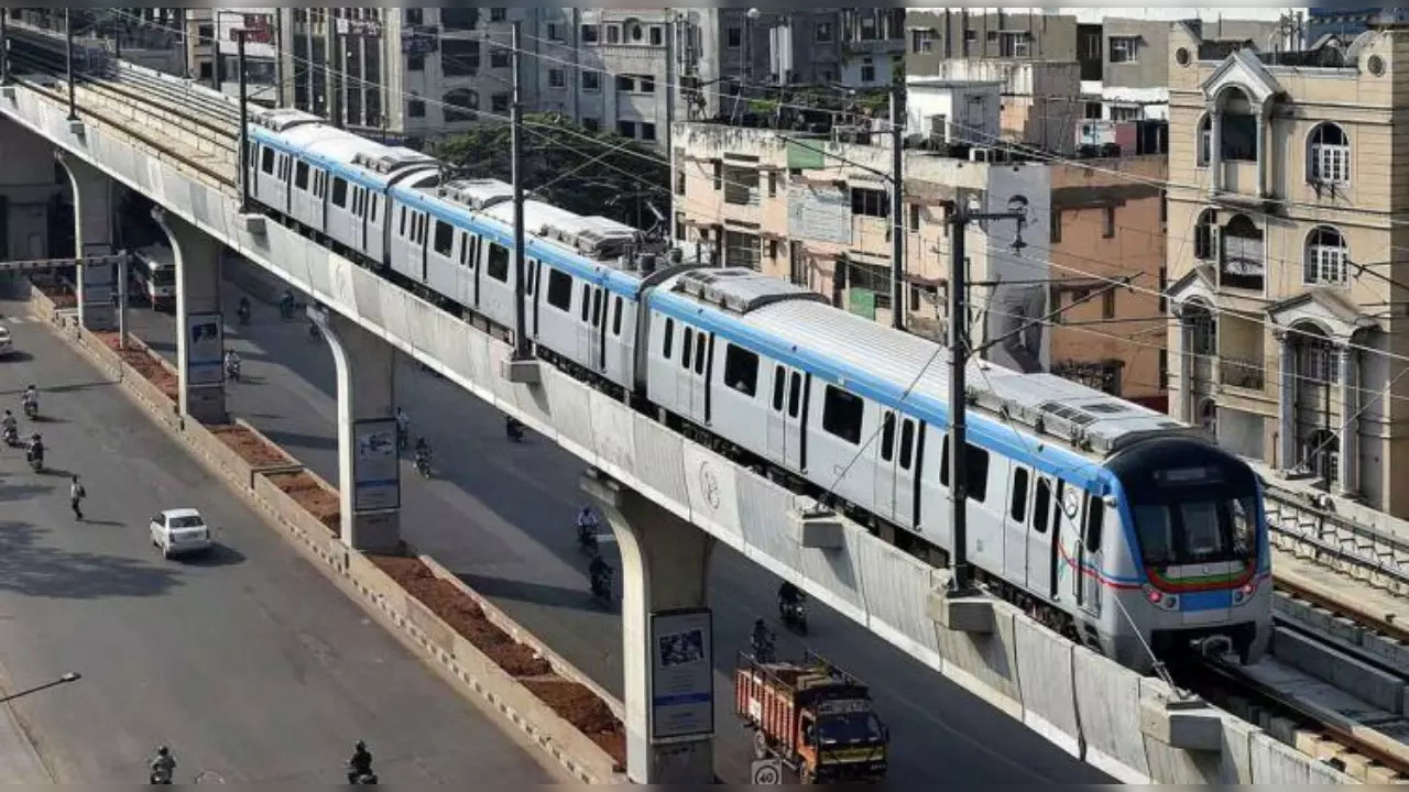 Hyderabad Metro.