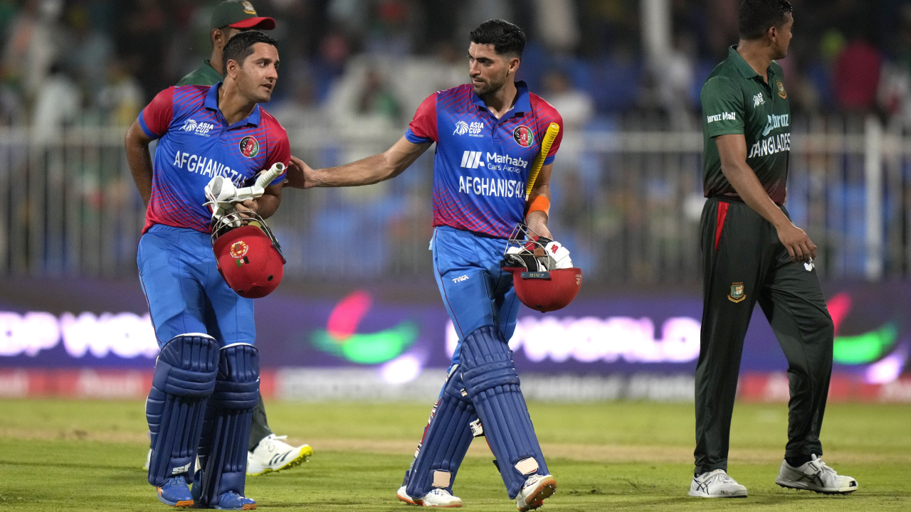 Afghanistan vs Bangladesh-AP