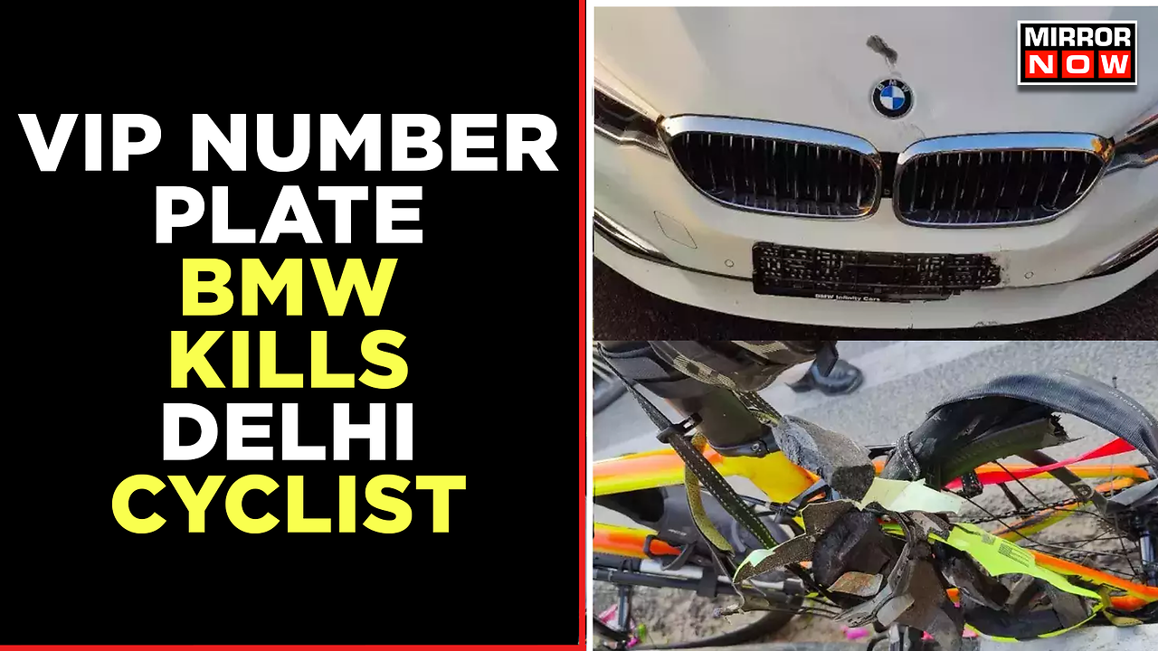 BMW With VIP Number Plate Kills Cyclist On Delhi-Gurugram Highway ...