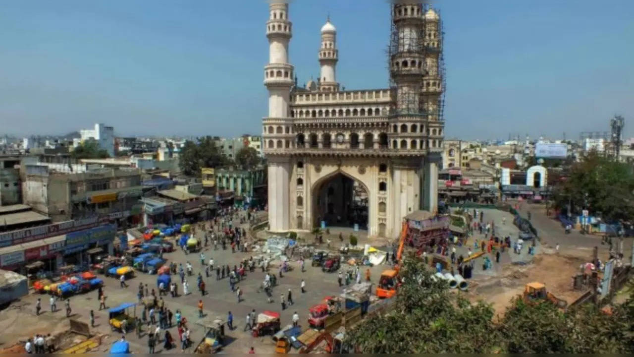 Part of Old City where the Char Minar situated.