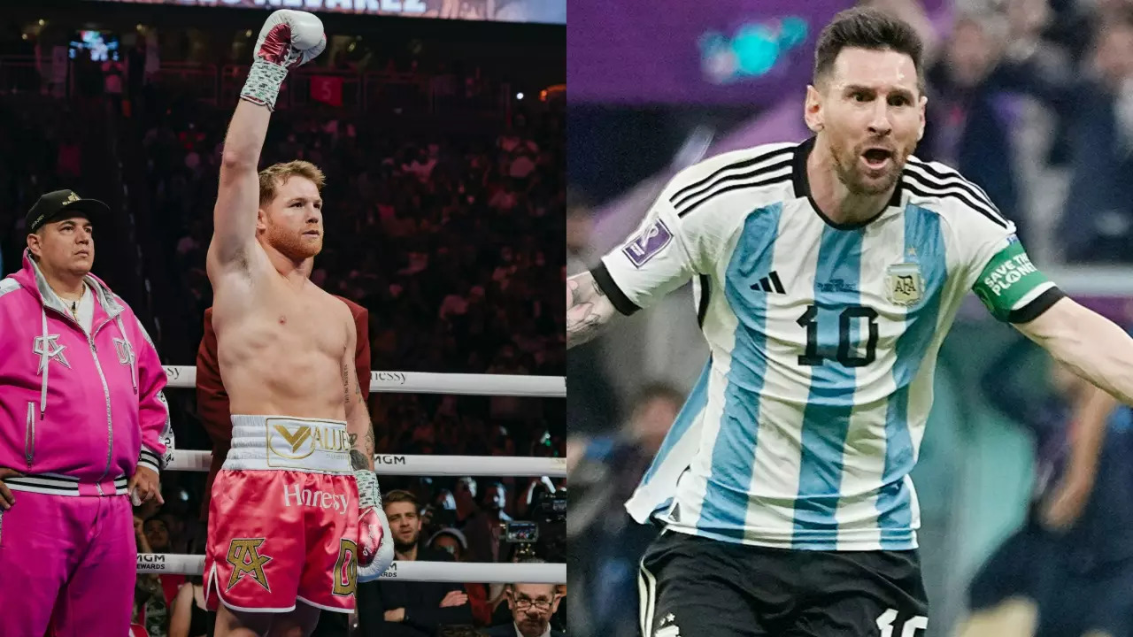 Canelo Alvarez issues threat to Lionel Messi