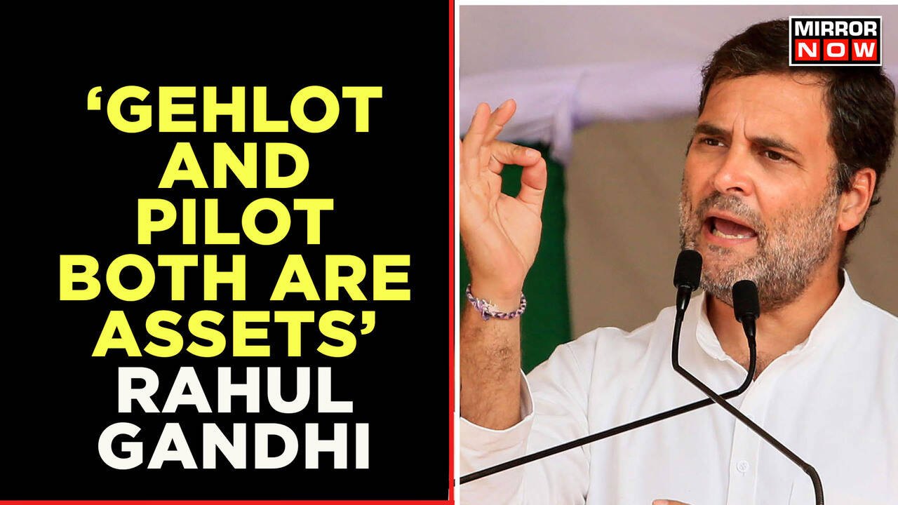 'Ashok Gehlot And Sachin Pilot Both Are Assets To The Congress', Says