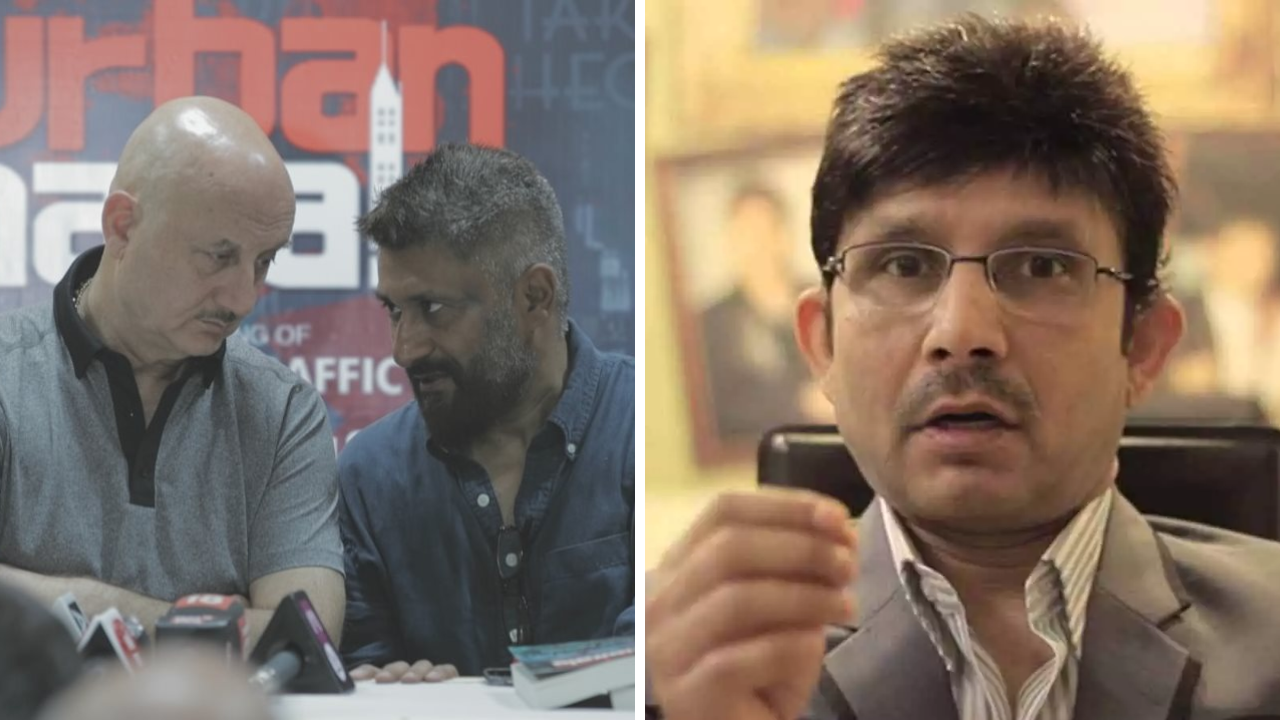 KRK calls Anupam Kher and Vivek Agnihotri propaganda masters