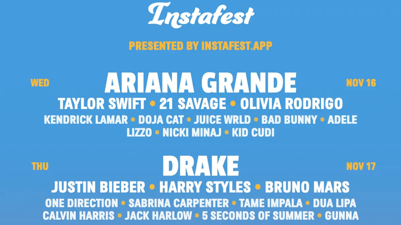 Spotify Instafest How to create your own festival lineup Flipboard