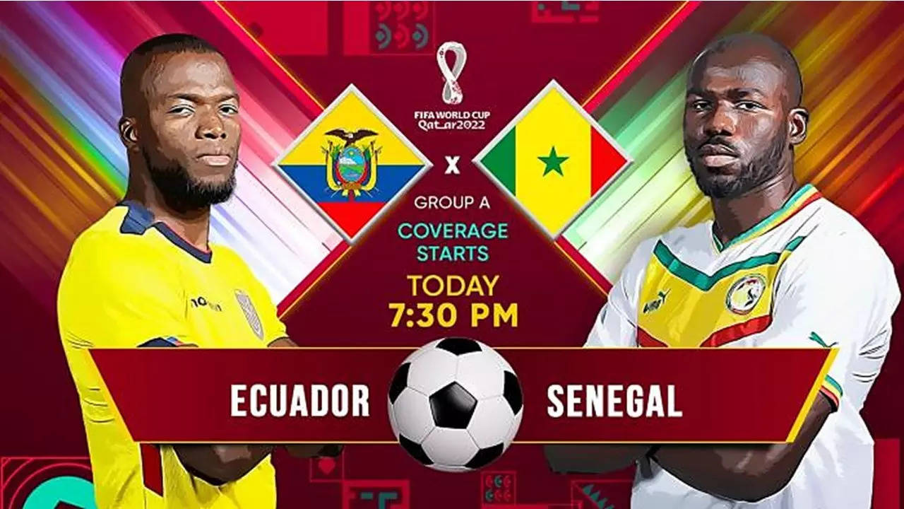 ECU vs SEN FIFA World Cup 2022 match When and where to watch Ecuador vs Senegal live streaming online Technology and Science News, Times Now