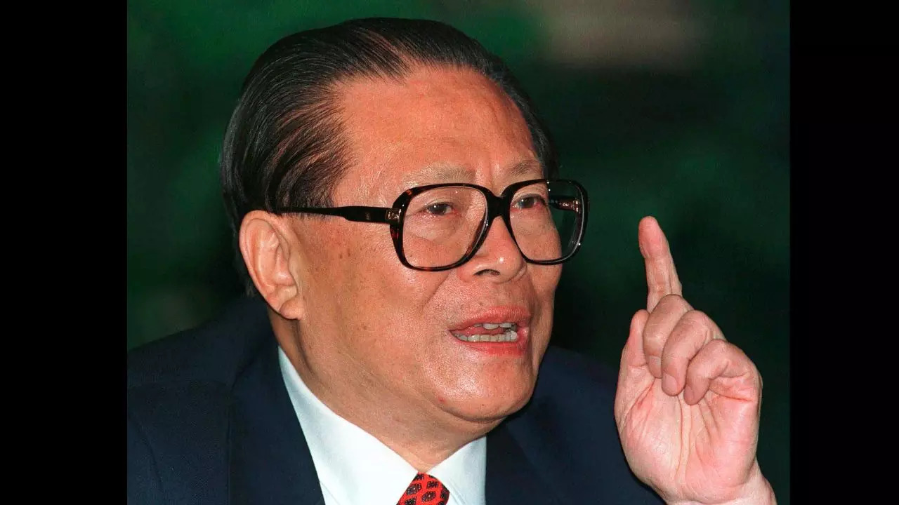 Former Chinese President Jiang Zemin