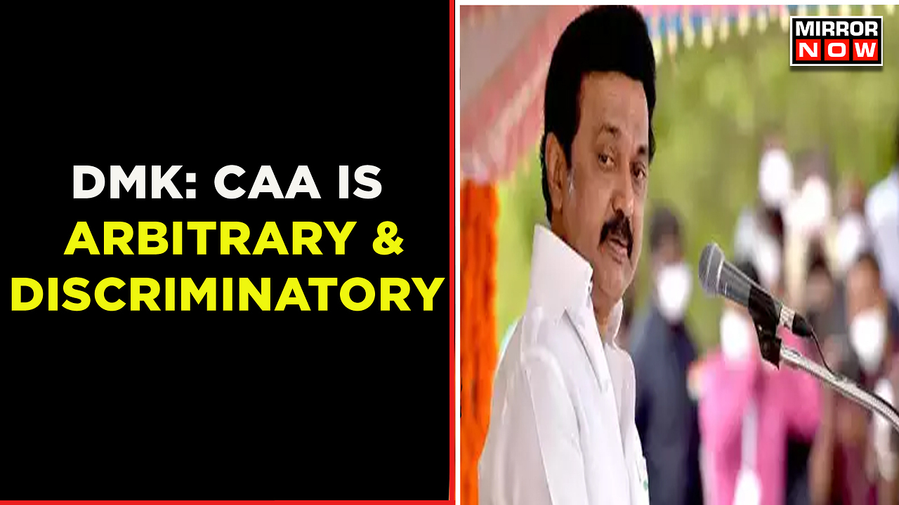 DMK Opposes CAA | Files Affidavit In The Top Court | Latest English ...