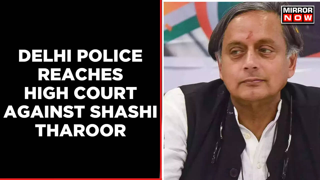 Delhi Police Moves Hc Against Shashi Tharoors Discharge In Sunanda