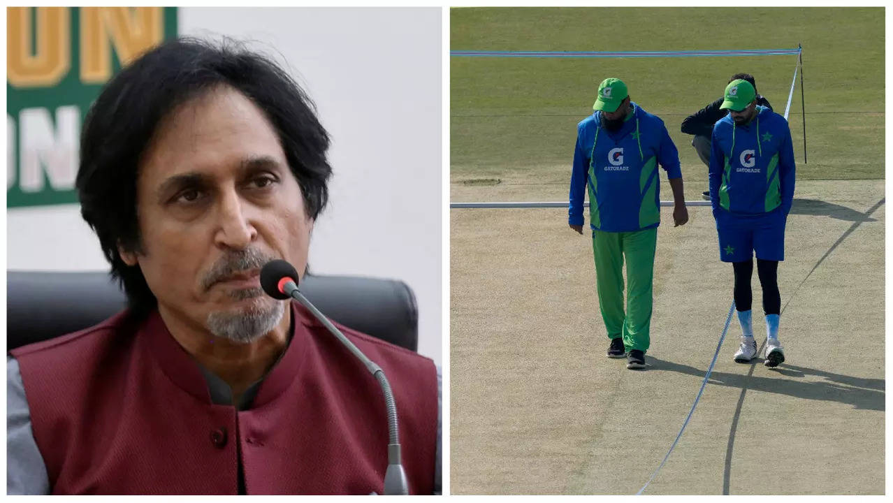 ramiz raja pitch Babar ians