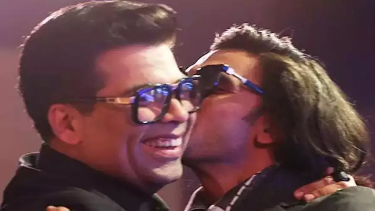 Karan Johar with Ranveer Singh