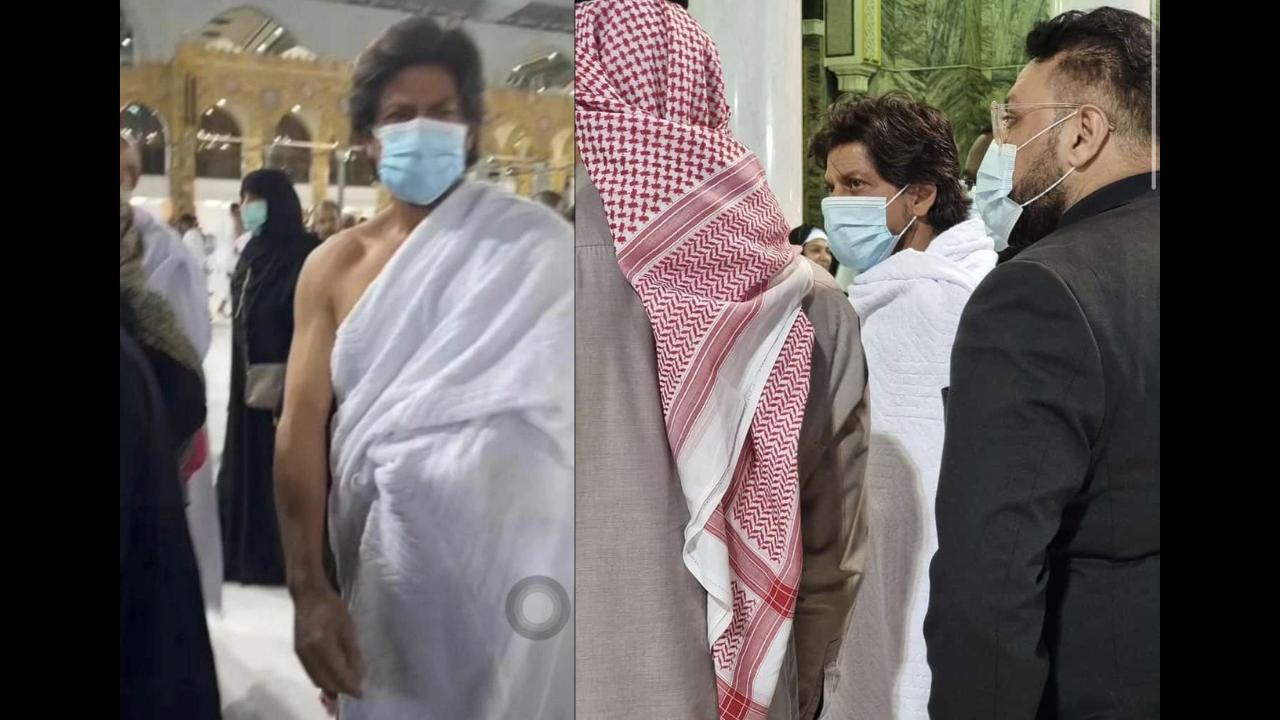 Shah Rukh Khan performs Umrah