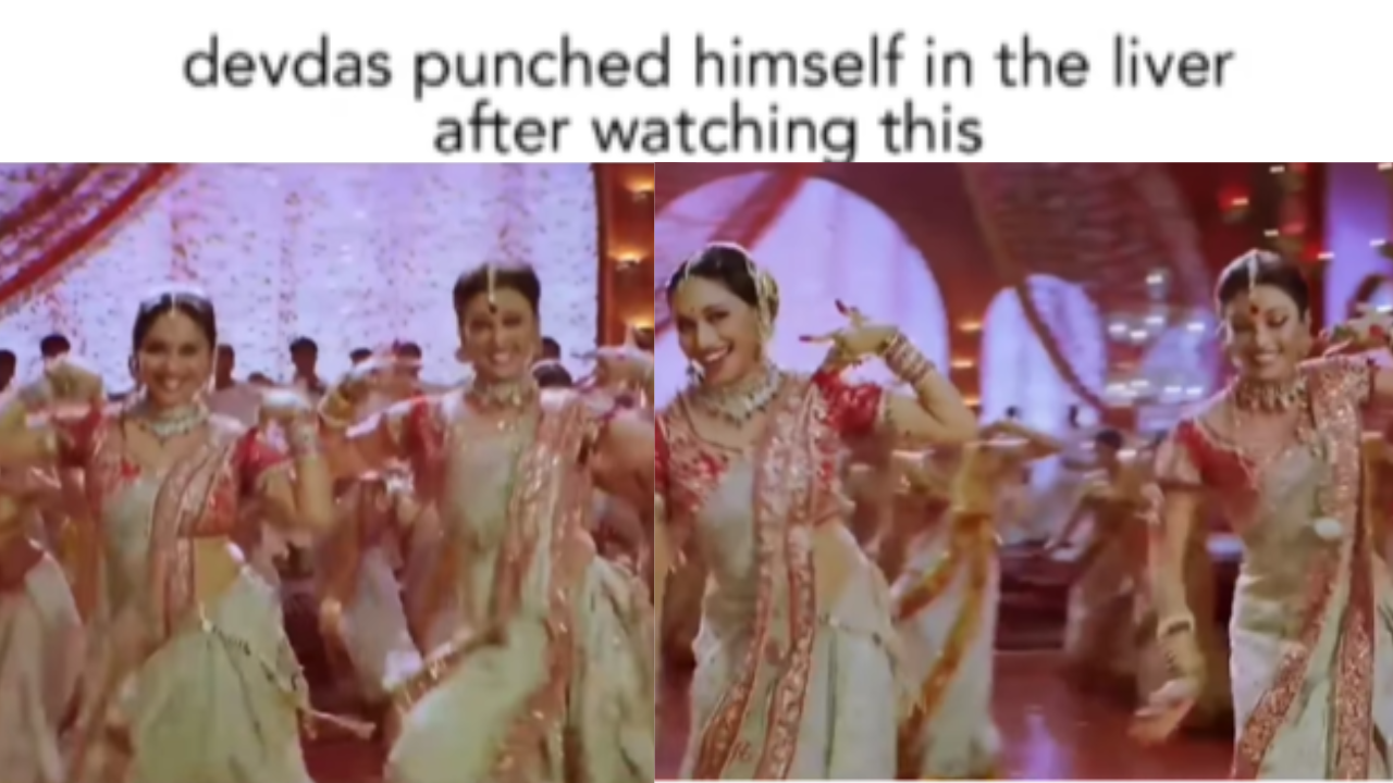 Aishwarya Rai and Madhuri Dixit 'dance' to Waka Waka in hilarious video |  Viral News, Times Now