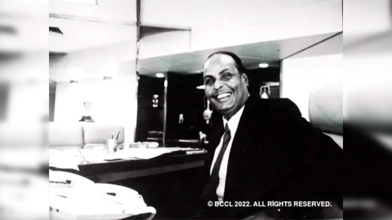 Reliance founding chairman Dhirubhai Ambani