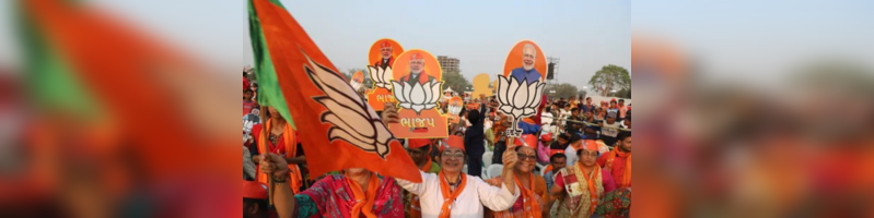Gujarat Exit Poll Result: BJP to retain power with 135-145 seats, Congress to beat debutant AAP