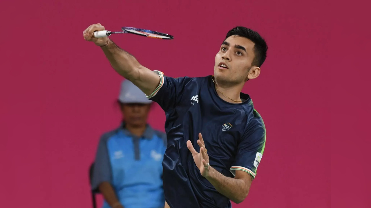 Badminton player Lakshya Sen