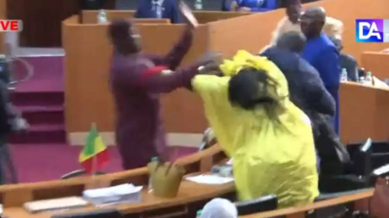 Altercation in Senegalese parliament