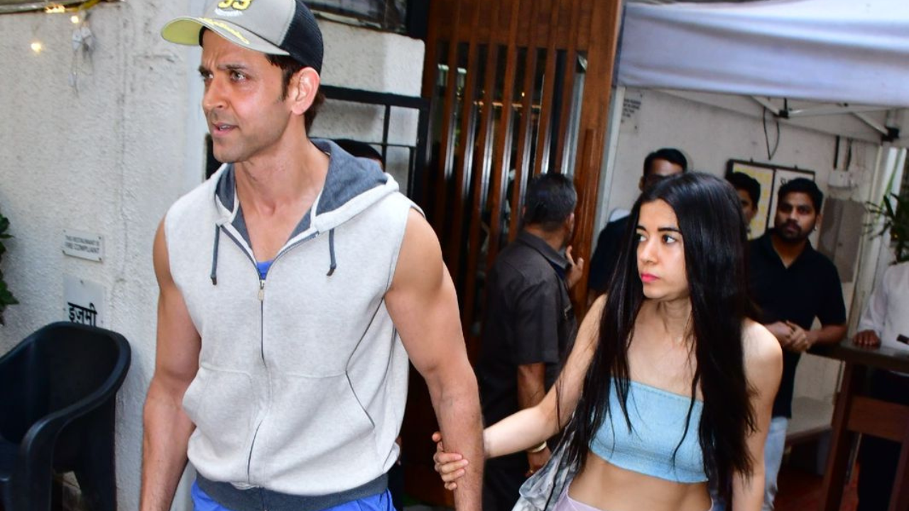 Hrithik Roshan and Saba Azad