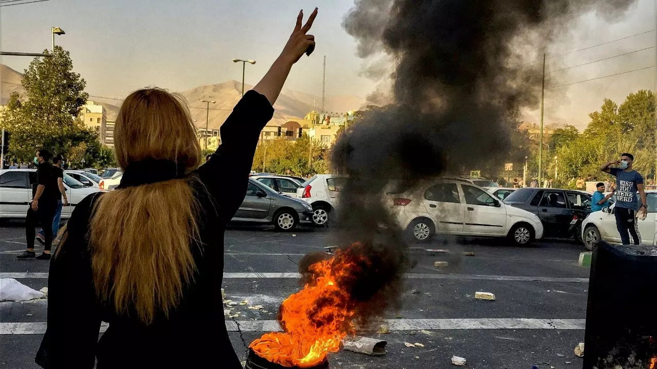 Iran anti-govt protests (File Image)