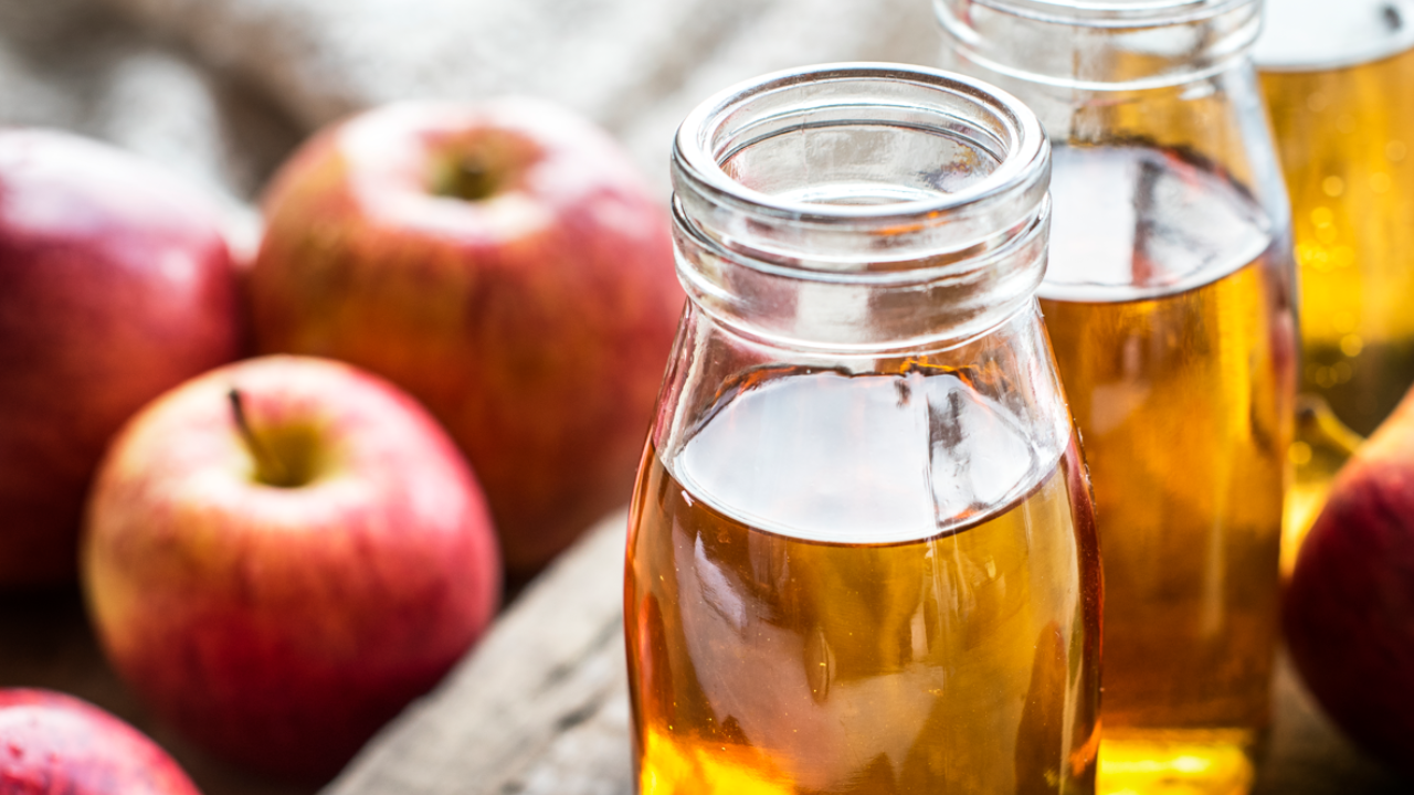 Apple cider vinegar. Pic Credit: Freepik