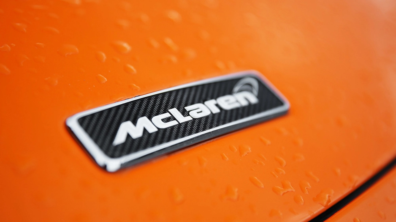 McLaren badge