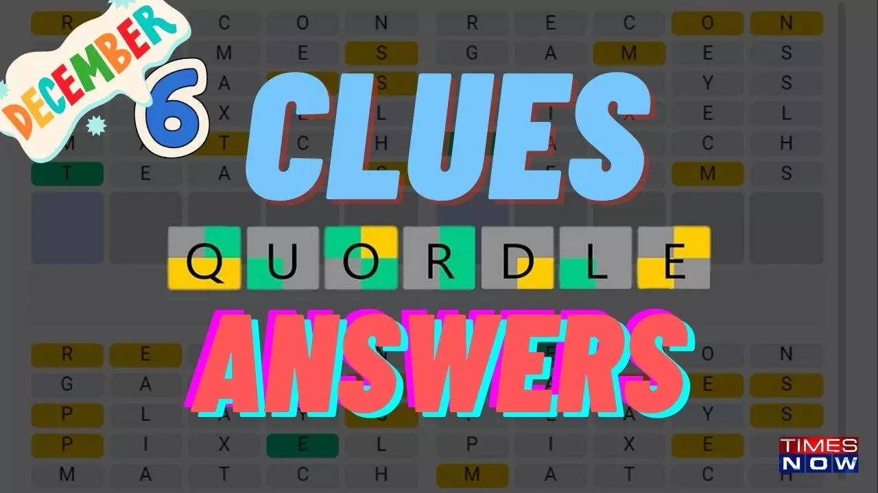 Todays Quordle Hints, Clues, And 316 Answers To Get Your Brain Working ...